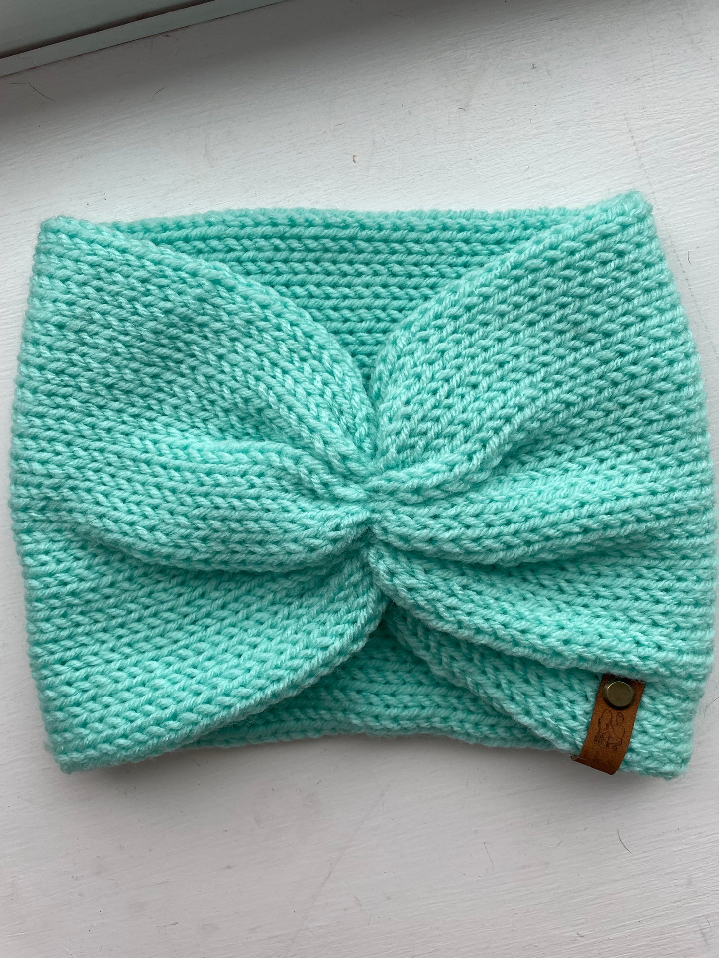 Tiffany Blue Cinched Headband