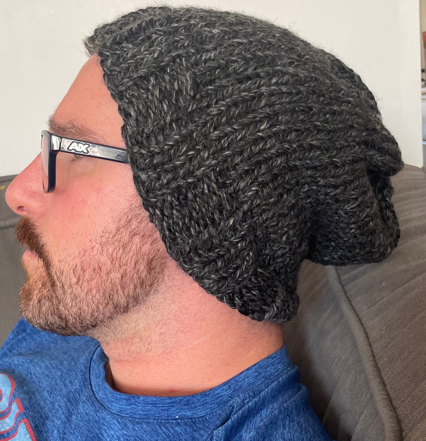 Charcoal Grey Diomedes Beanie(men)