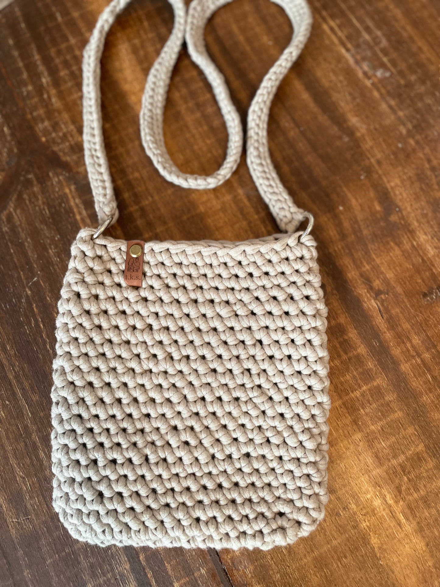 Dark Grey Cross body Bag