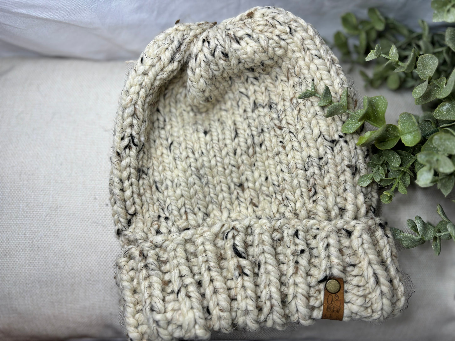 Oatmeal Beanie