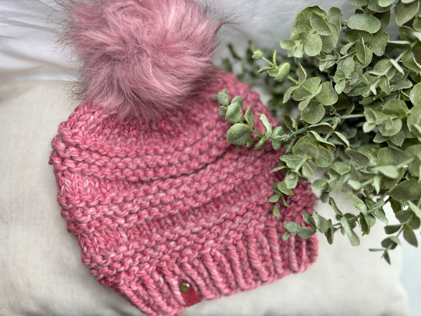 Pink Cranmore Beanie