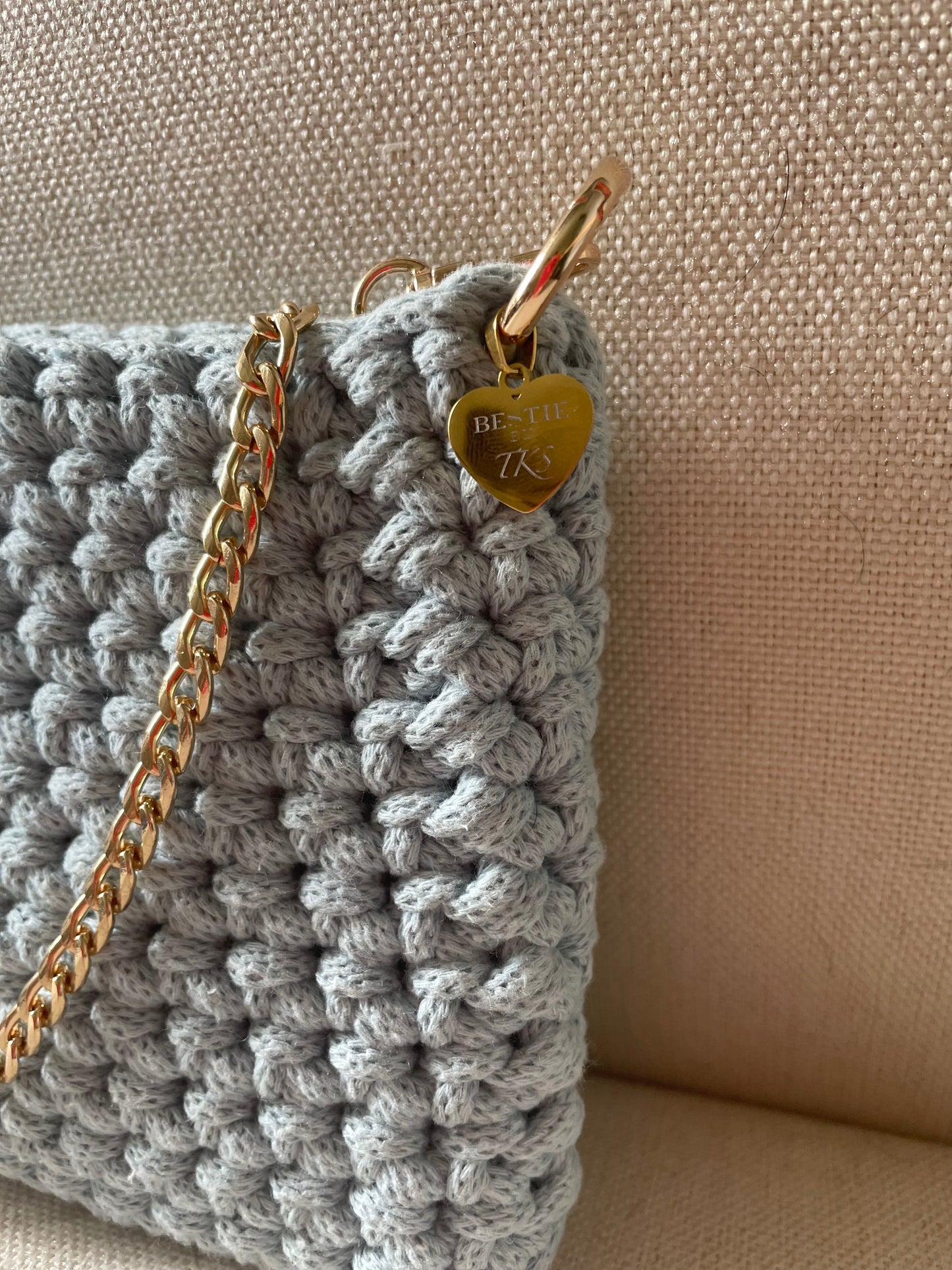 Misty Blue Bestie Bag