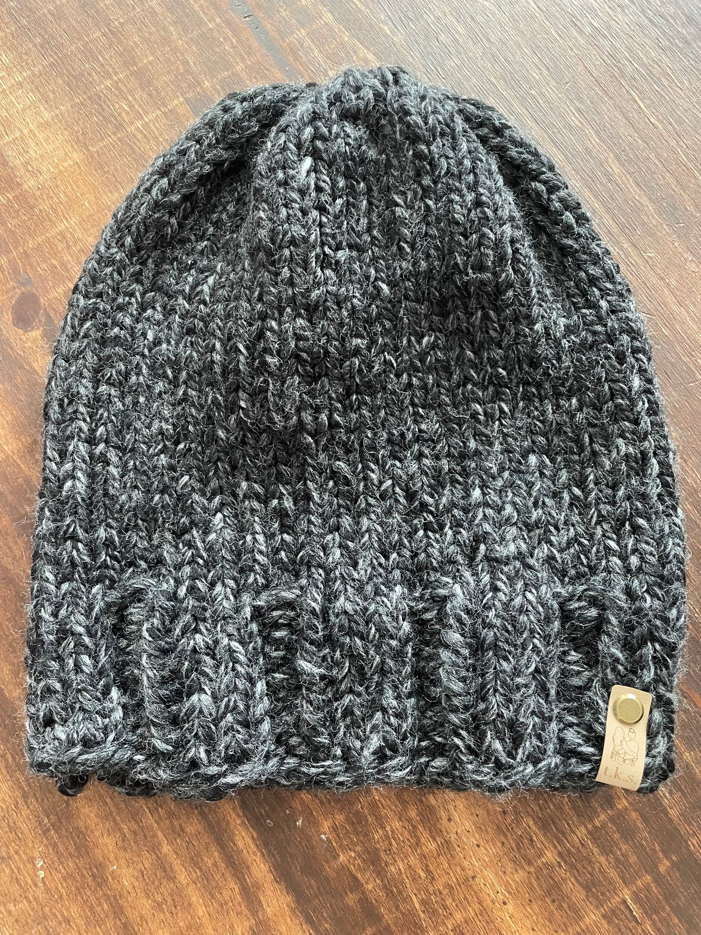 Charcoal Grey Diomedes Beanie(men)