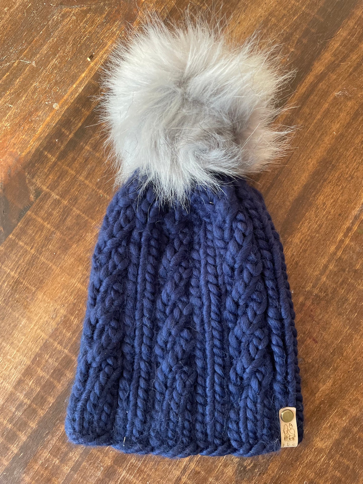 Navy Blue Spindrift Beanie