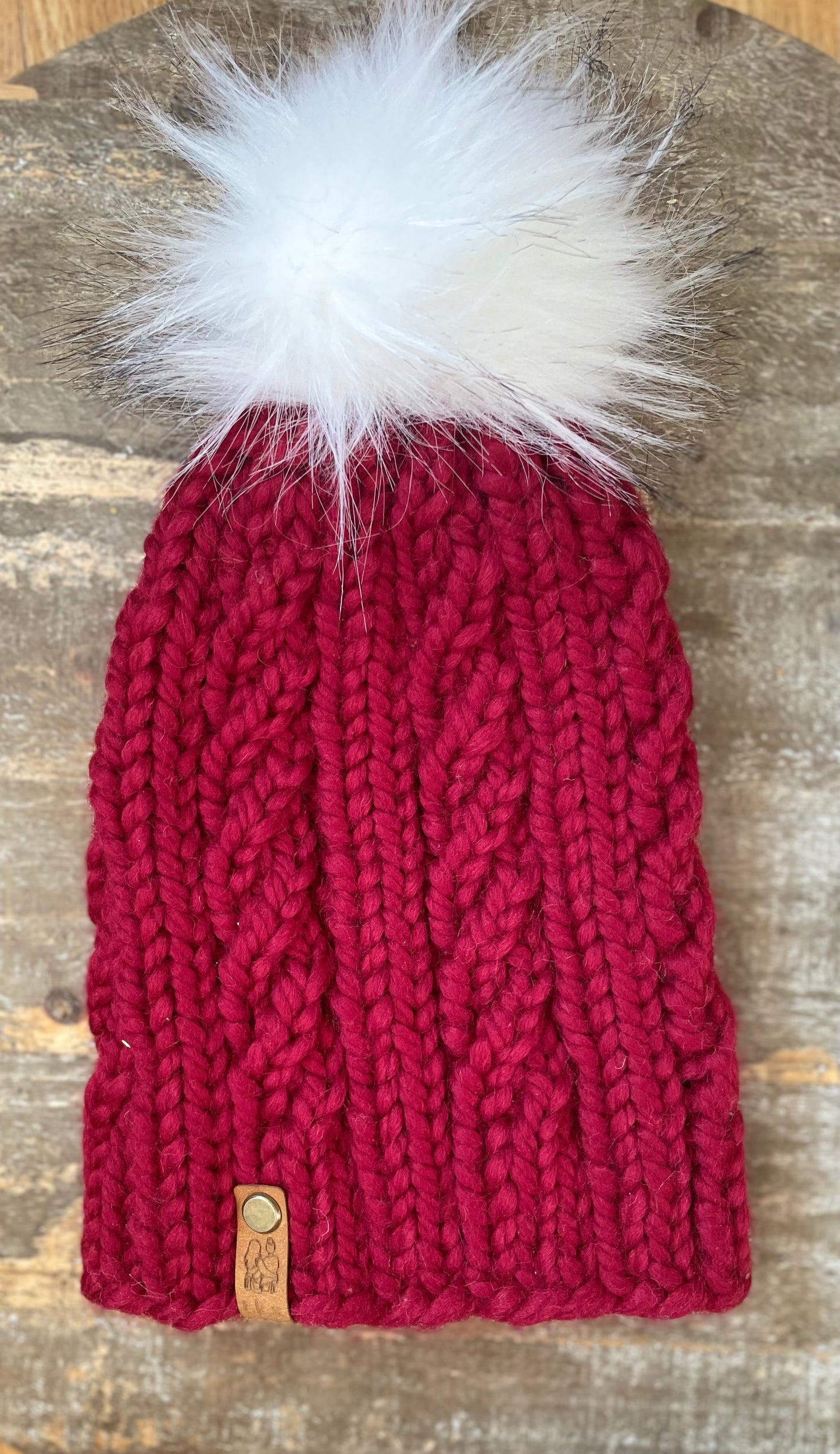 Red Spindrift Beanie