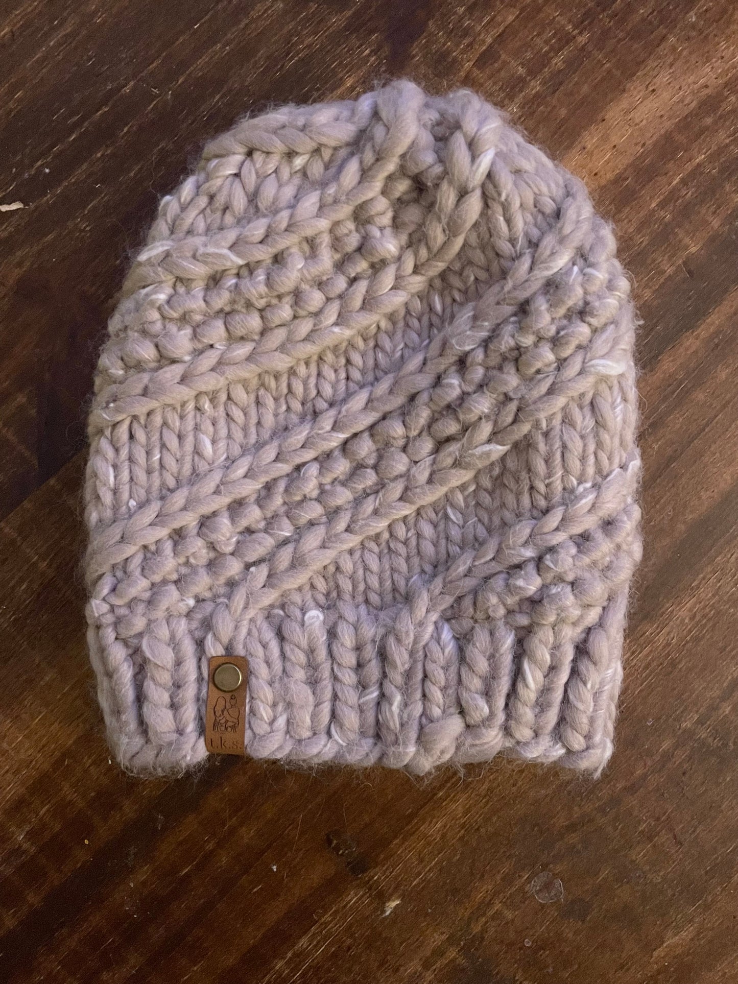 Sidewinder Beanie in Taupe
