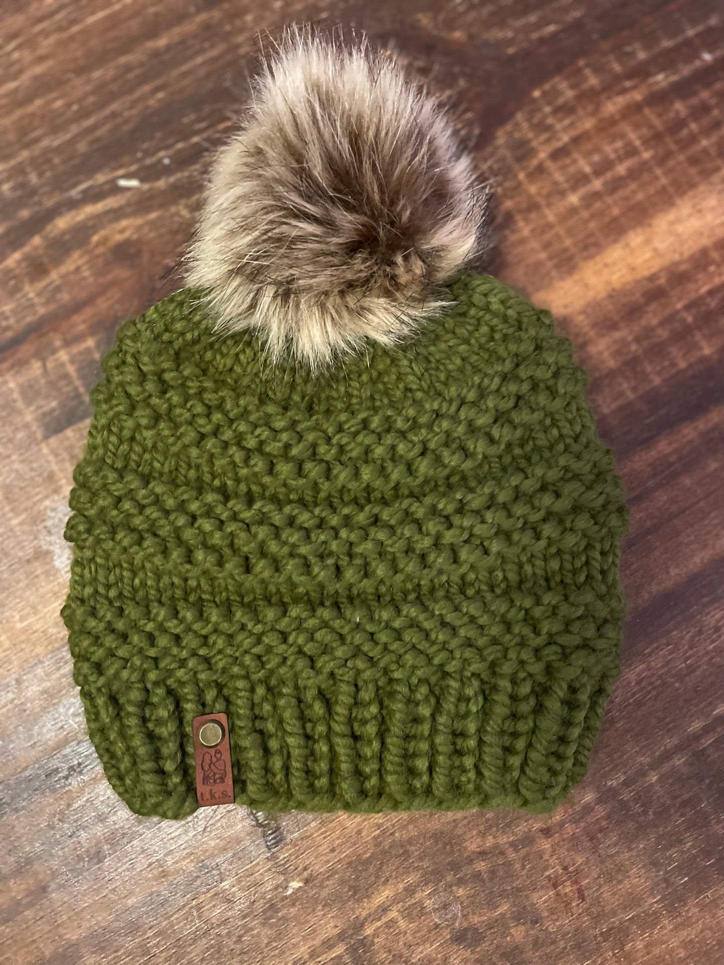 Olive Green Cranmore Beanie