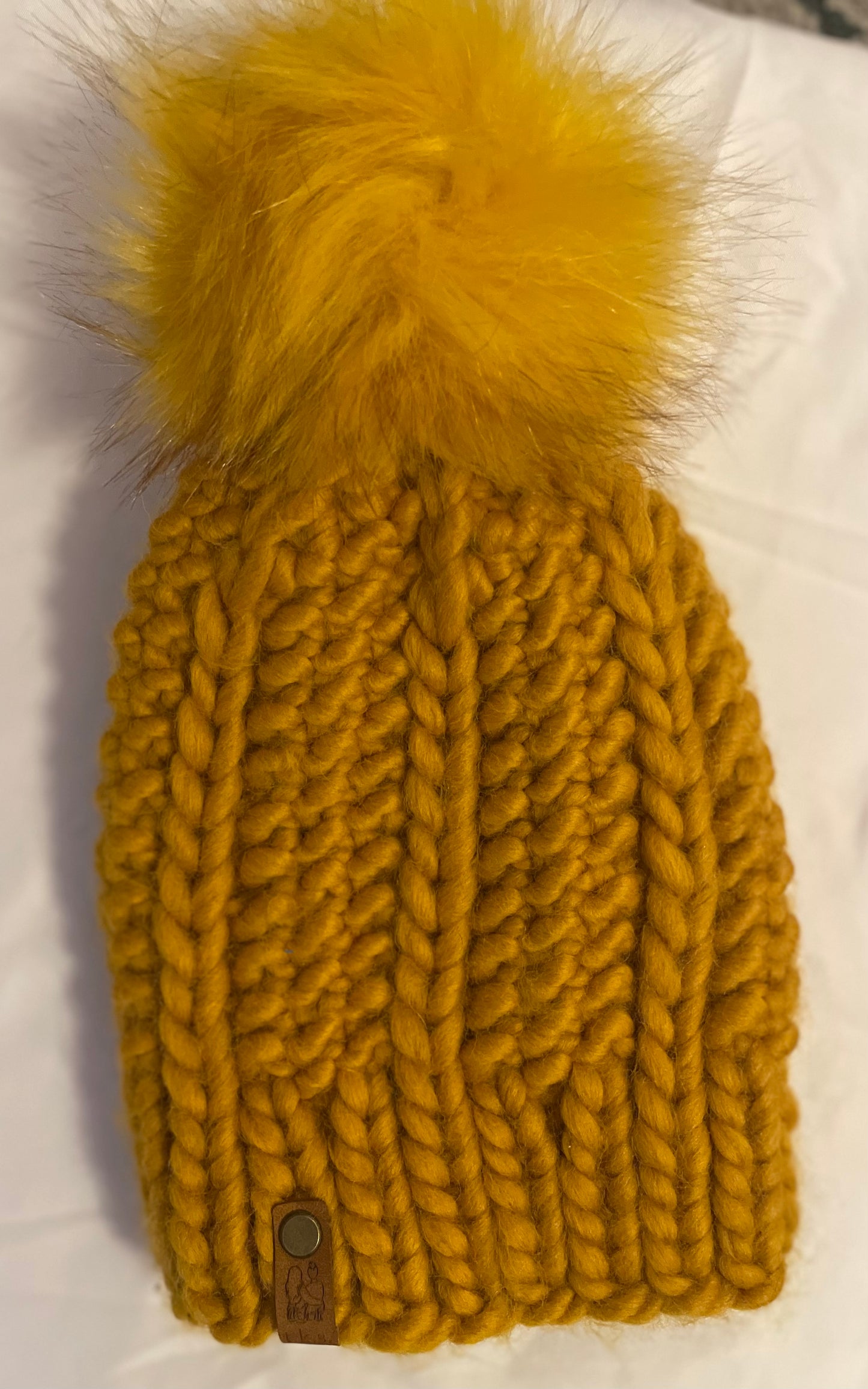 Mustard Hale Beanie