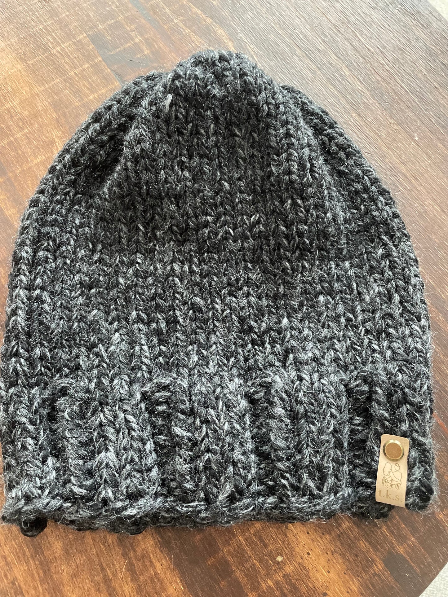 Charcoal Grey Diomedes Beanie(men)