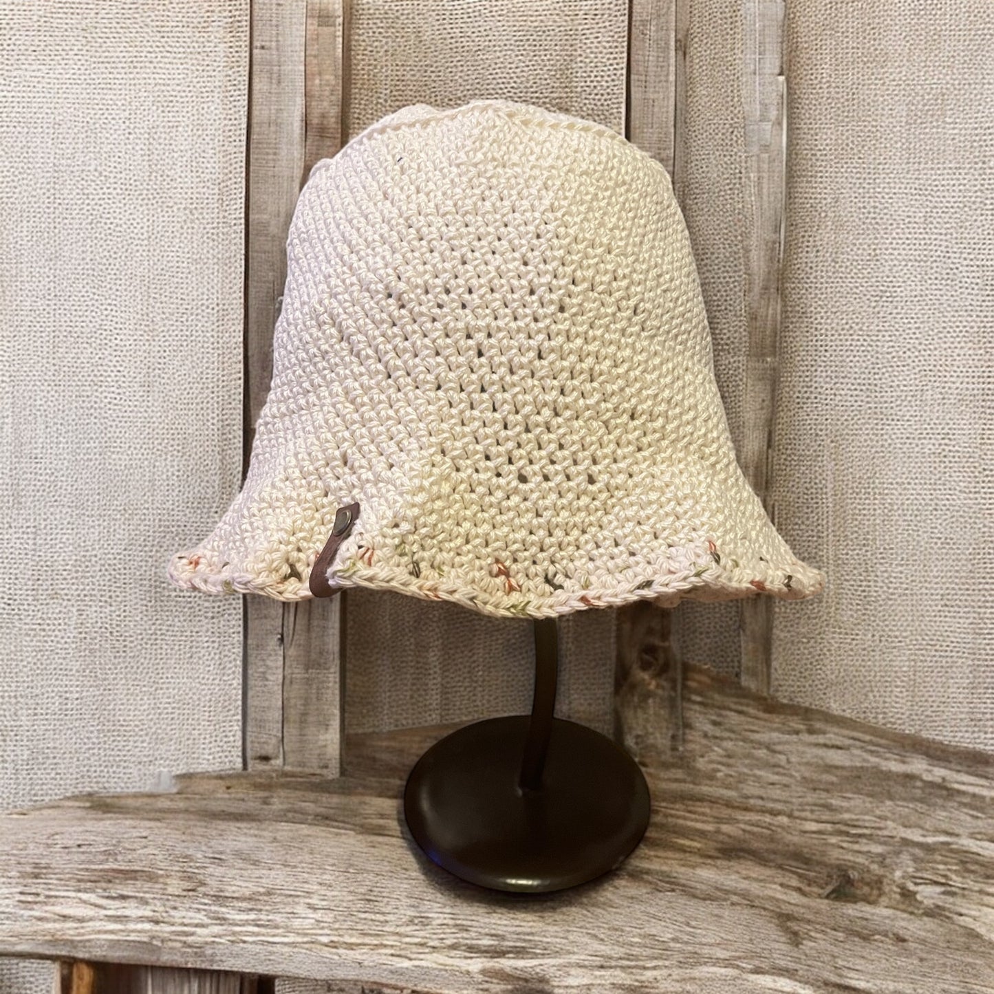 Cream Bucket Hat