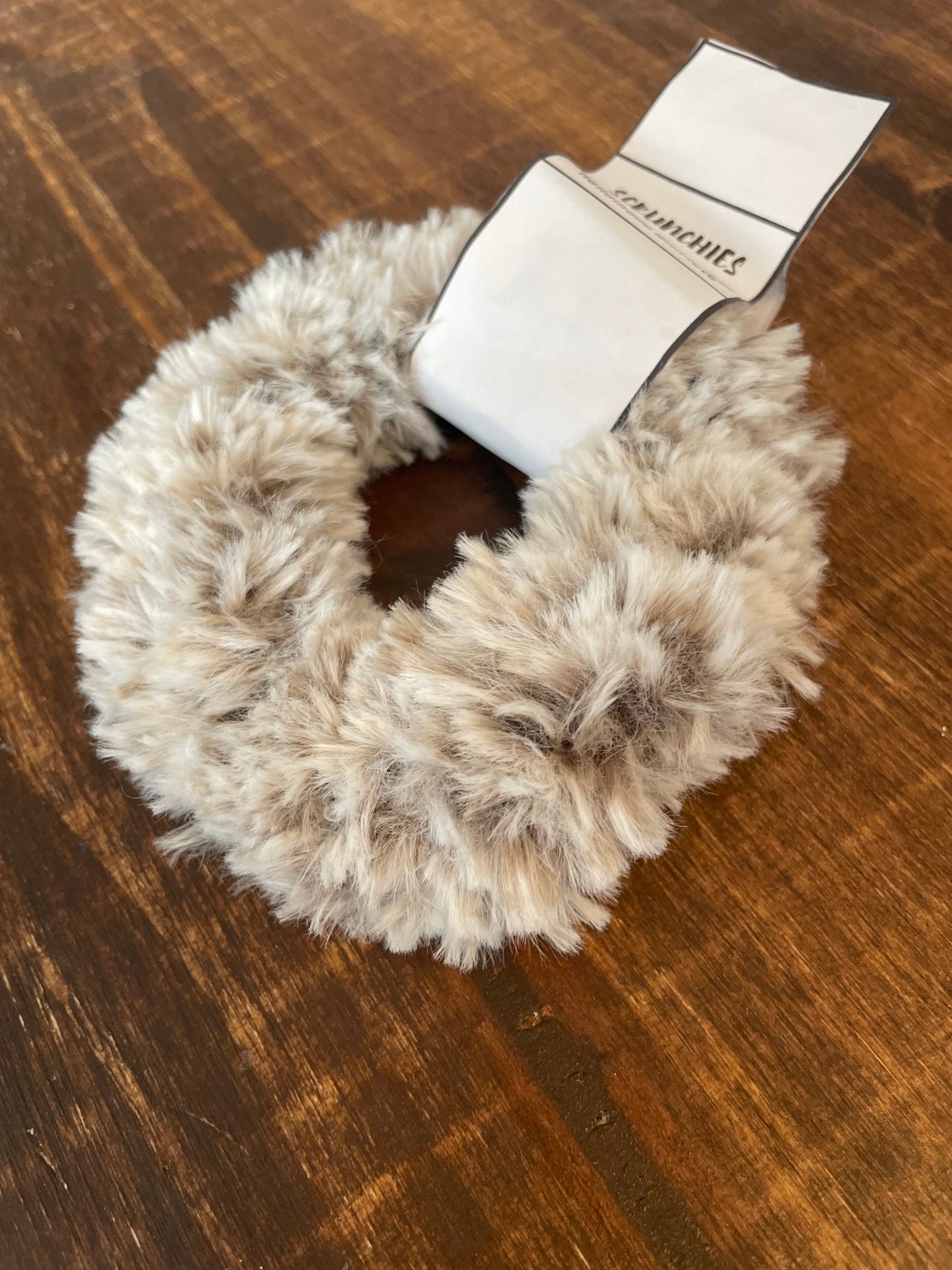 Husky Faux Fur Scrunchie