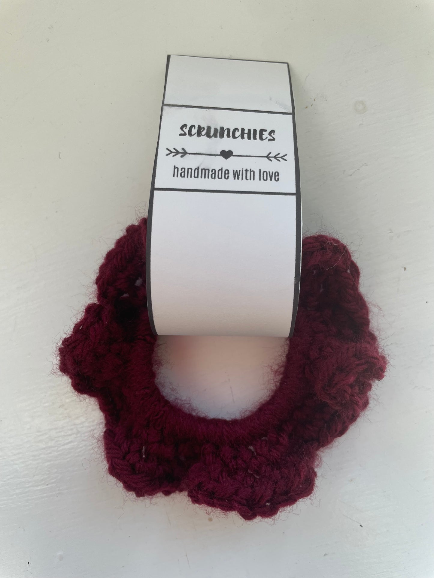 Red Wine Scrunchie