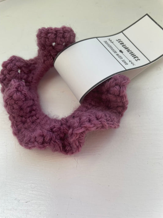 Purple Scrunchie