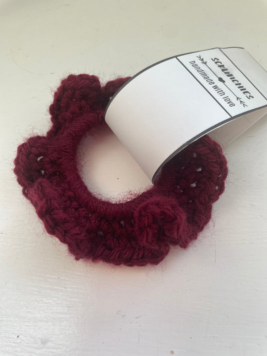 Red Wine Scrunchie