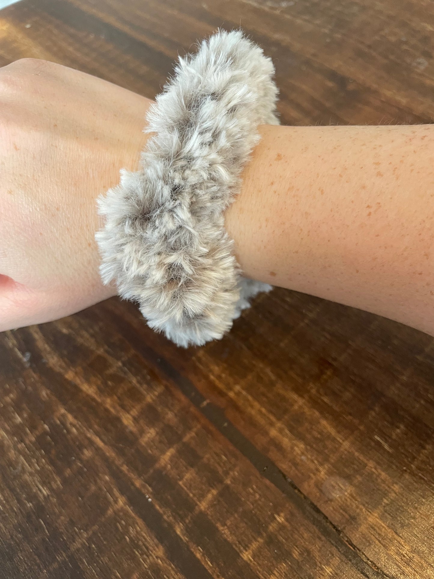 Husky Faux Fur Scrunchie