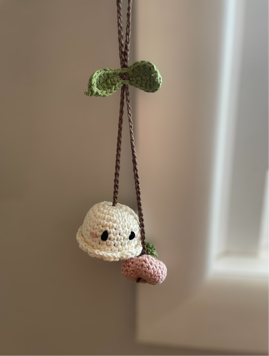 Ghost/Pumpkin car charm