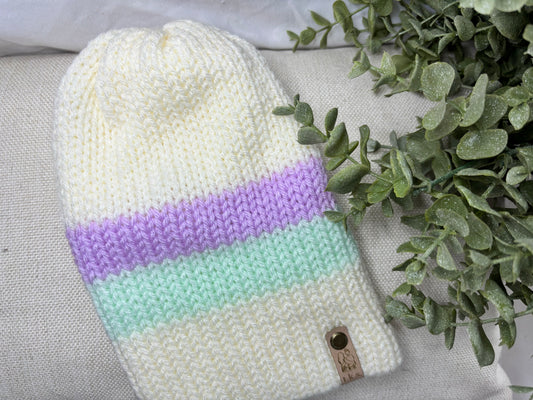 Stripped Beanie