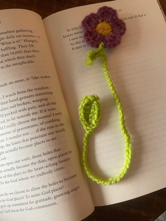 Flower Bookmark